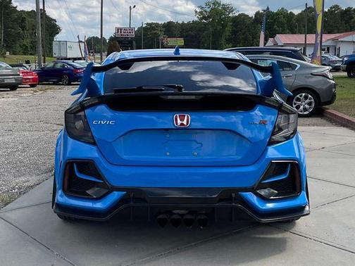Boost Blue Pearl 2021 Honda Civic Type R Touring