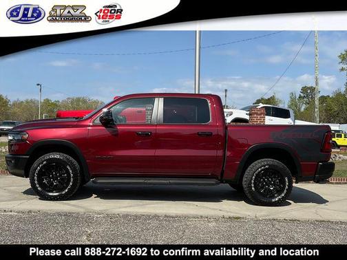 Delmonico Red Pearlcoat 2025 RAM 1500 Rebel