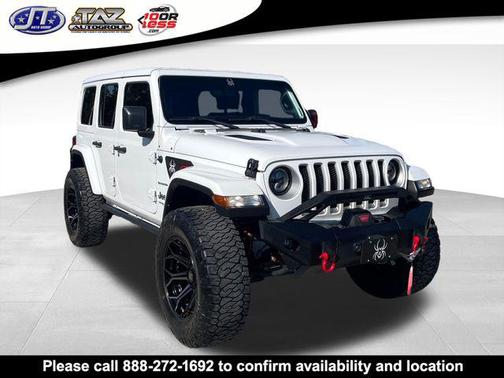 Bright White Clearcoat 2022 Jeep Wrangler Unlimited Sahara