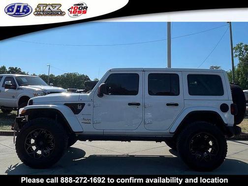 Bright White Clearcoat 2022 Jeep Wrangler Unlimited Sahara