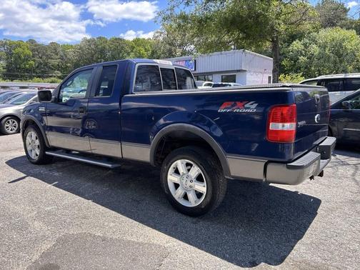 Dark Blue Pearl Clearcoat Metallic 2007 Ford F-150 FX4 SuperCab
