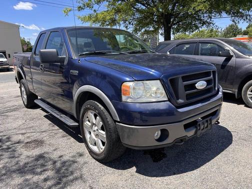 Dark Blue Pearl Clearcoat Metallic 2007 Ford F-150 FX4 SuperCab