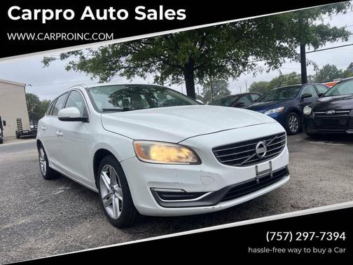 White 2015 Volvo V60 T5 Premier