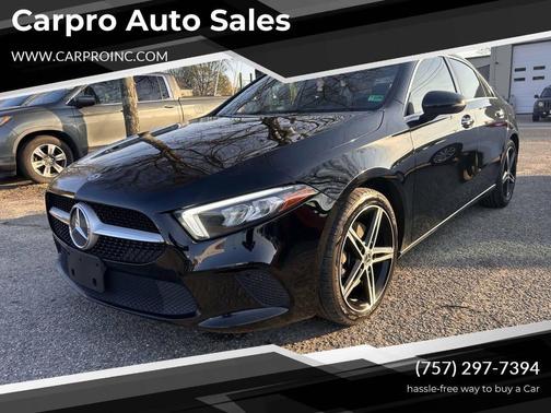 Black 2019 Mercedes-Benz A-Class A 220 4dr Sedan