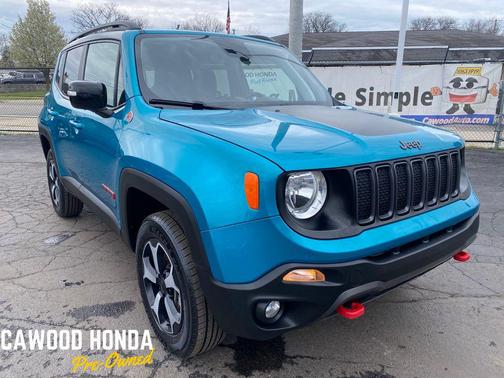 Bikini Metallic Clearcoat 2022 Jeep Renegade Trailhawk