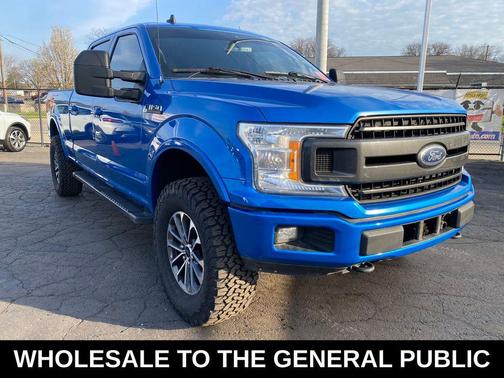 Velocity Blue Metallic 2019 Ford F-150 XLT