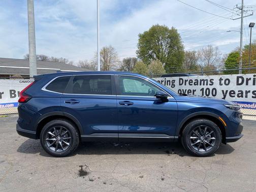 Canyon River Blue Metallic 2026 Honda CR-V EX-L AWD