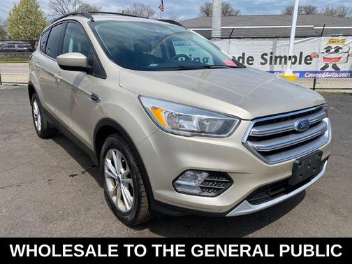 White Gold Metallic 2017 Ford Escape SE