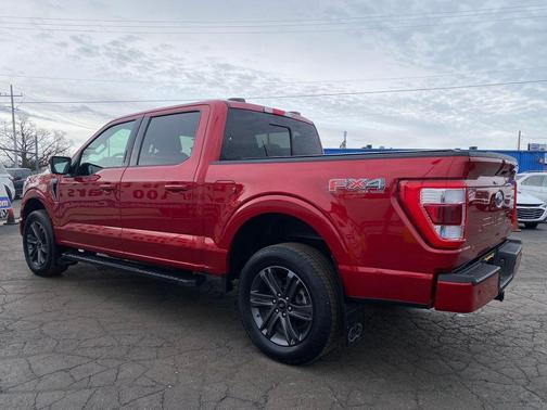 Rapid Red Metallic Tinted Clearcoat 2023 Ford F-150 Lariat