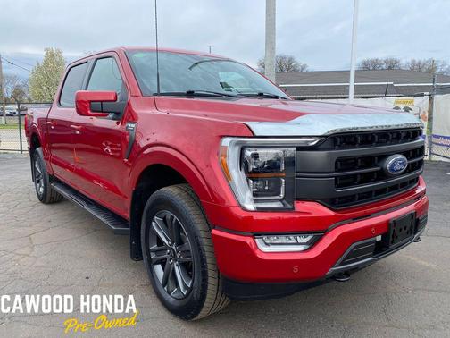 Rapid Red Metallic Tinted Clearcoat 2023 Ford F-150 Lariat