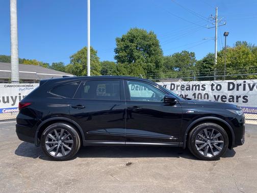 Majestic Black Pearl 2025 Acura MDX A-Spec