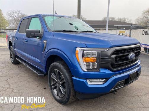 Atlas Blue Metallic 2022 Ford F-150 XLT