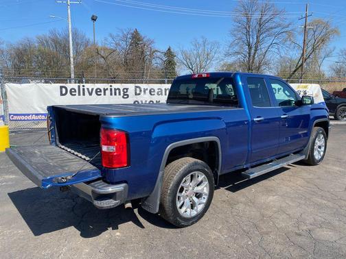 Stone Blue Metallic 2017 GMC Sierra 1500 SLE