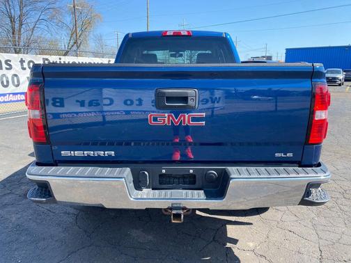 Stone Blue Metallic 2017 GMC Sierra 1500 SLE