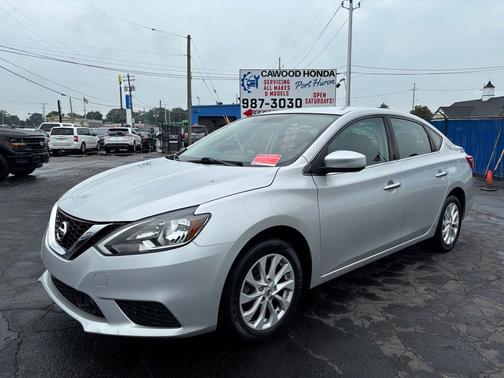 Brilliant Silver Metallic 2019 Nissan Sentra SV