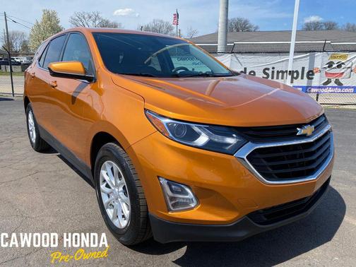 Orange Burst Metallic 2018 Chevrolet Equinox LT