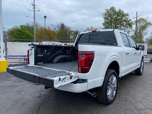 White 2025 Ford F-150 Platinum