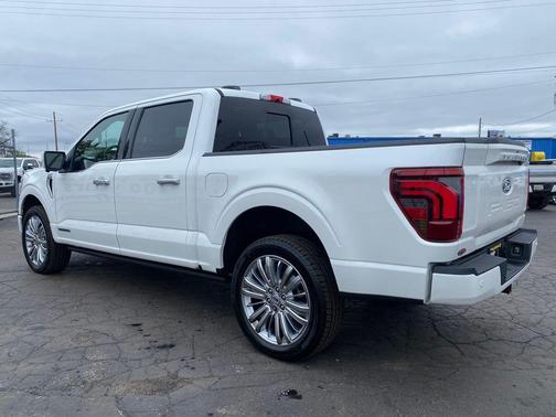 White 2025 Ford F-150 Platinum