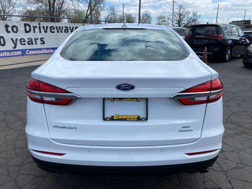 Oxford White 2020 Ford Fusion SE