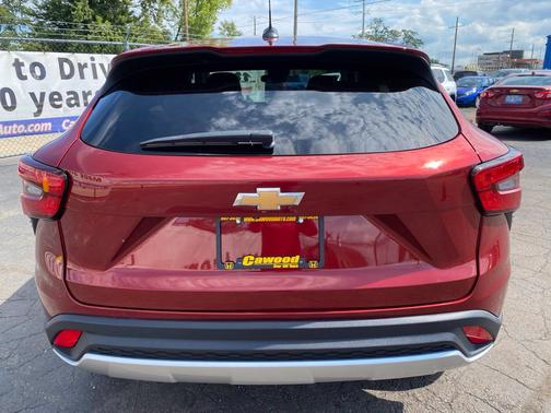 Crimson Metallic 2024 Chevrolet Trax LS