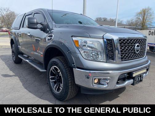 Gun Metallic 2017 Nissan Titan SV