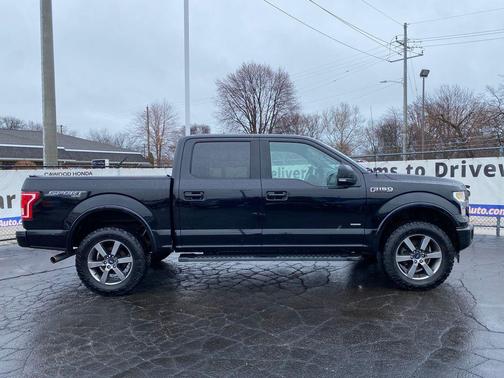 Shadow Black 2017 Ford F-150 XLT
