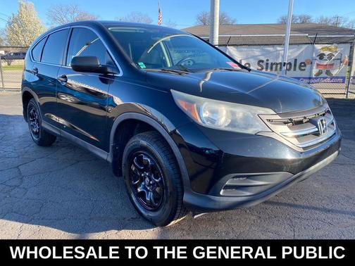 Crystal Black Pearl 2012 Honda CR-V LX