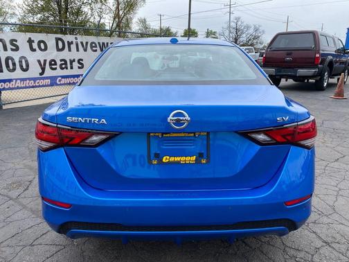 Electric Blue Metallic 2023 Nissan Sentra SV