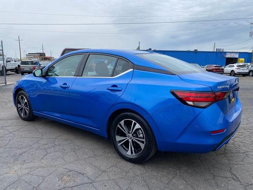 Electric Blue Metallic 2023 Nissan Sentra SV