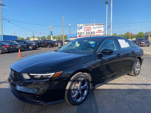 Crystal Black Pearl 2023 Honda Accord EX