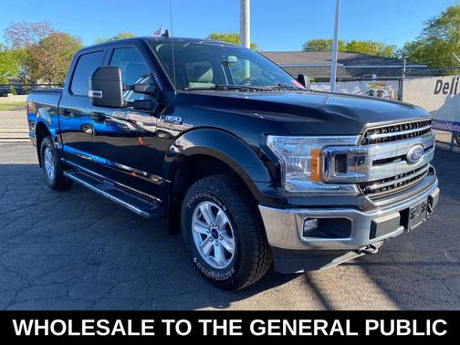 Agate Black Metallic 2019 Ford F-150 XLT