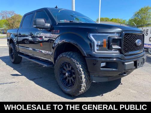 Shadow Black 2018 Ford F-150 XLT