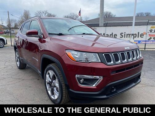 Velvet Red Pearlcoat 2021 Jeep Compass Limited