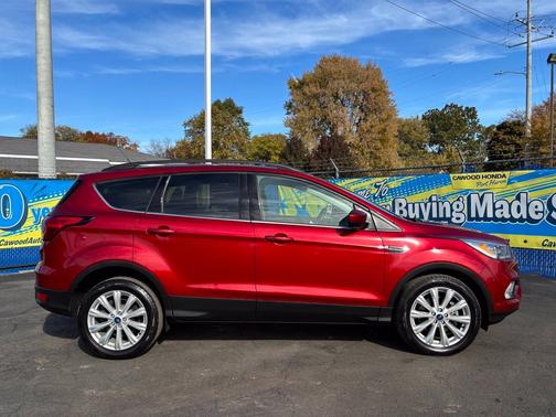 Ruby Red Metallic 2019 Ford Escape SEL