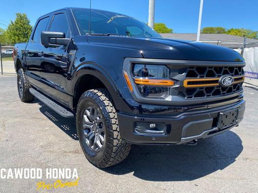 Agate Black Metallic 2025 Ford F-150 Tremor