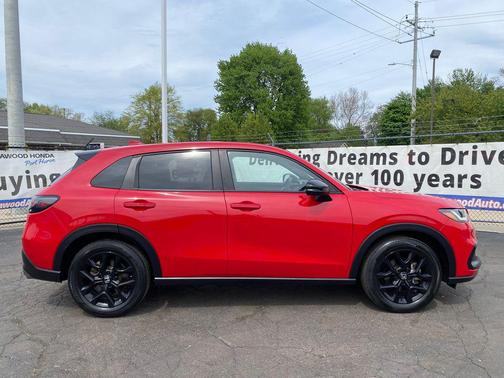 Milano Red 2024 Honda HR-V AWD Sport