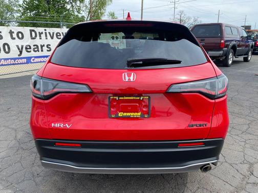 Milano Red 2024 Honda HR-V AWD Sport