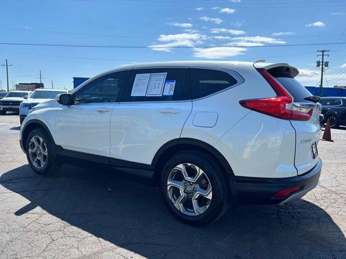 White Diamond Pearl 2018 Honda CR-V EX-L