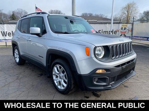Glacier Metallic 2015 Jeep Renegade Latitude