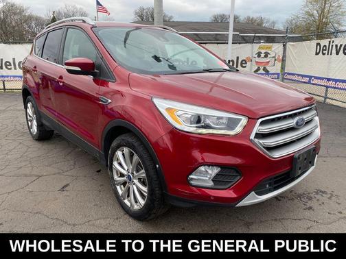 Ruby Red Metallic Tinted Clearcoat 2017 Ford Escape Titanium