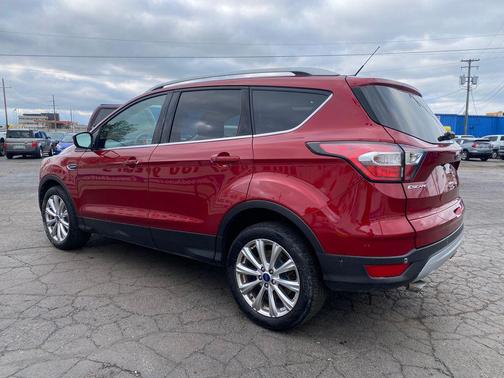 Ruby Red Metallic Tinted Clearcoat 2017 Ford Escape Titanium