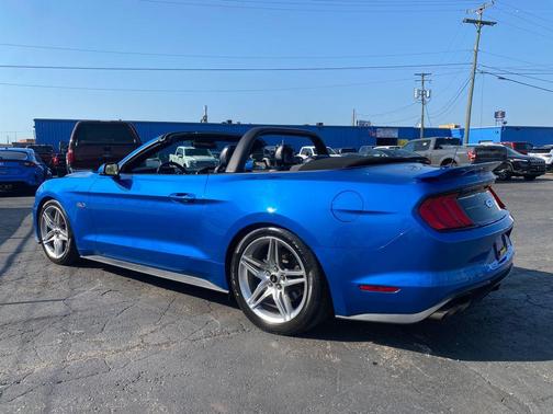 Velocity Blue Metallic 2021 Ford Mustang GT Premium