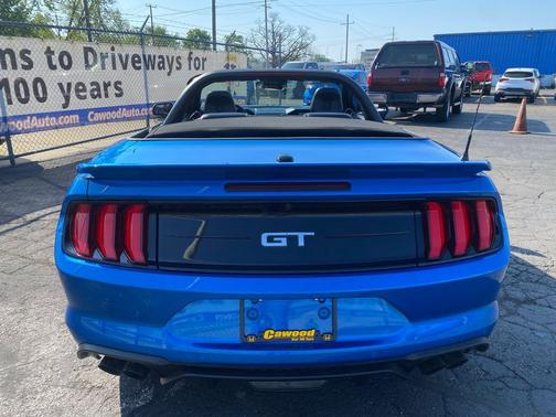 Velocity Blue Metallic 2021 Ford Mustang GT Premium