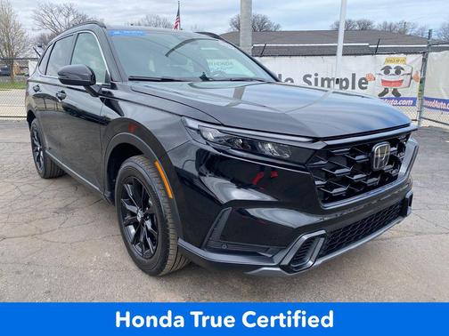 Crystal Black Pearl 2024 Honda CR-V Hybrid Sport AWD