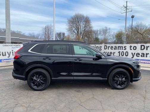 Crystal Black Pearl 2024 Honda CR-V Hybrid Sport AWD
