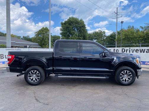 Agate Black Metallic 2021 Ford F-150 Lariat