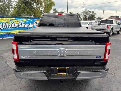 Agate Black Metallic 2021 Ford F-150 King Ranch