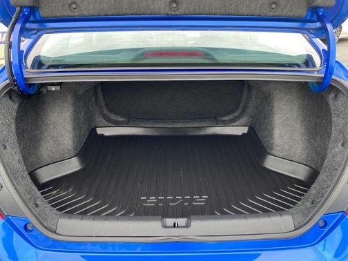 Aegean Blue Metallic 2018 Honda Civic LX