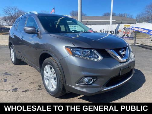 Gun Metallic 2014 Nissan Rogue SL