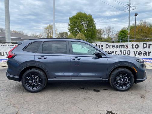Meteorite Gray Metallic 2026 Honda CR-V Hybrid Sport-L AWD
